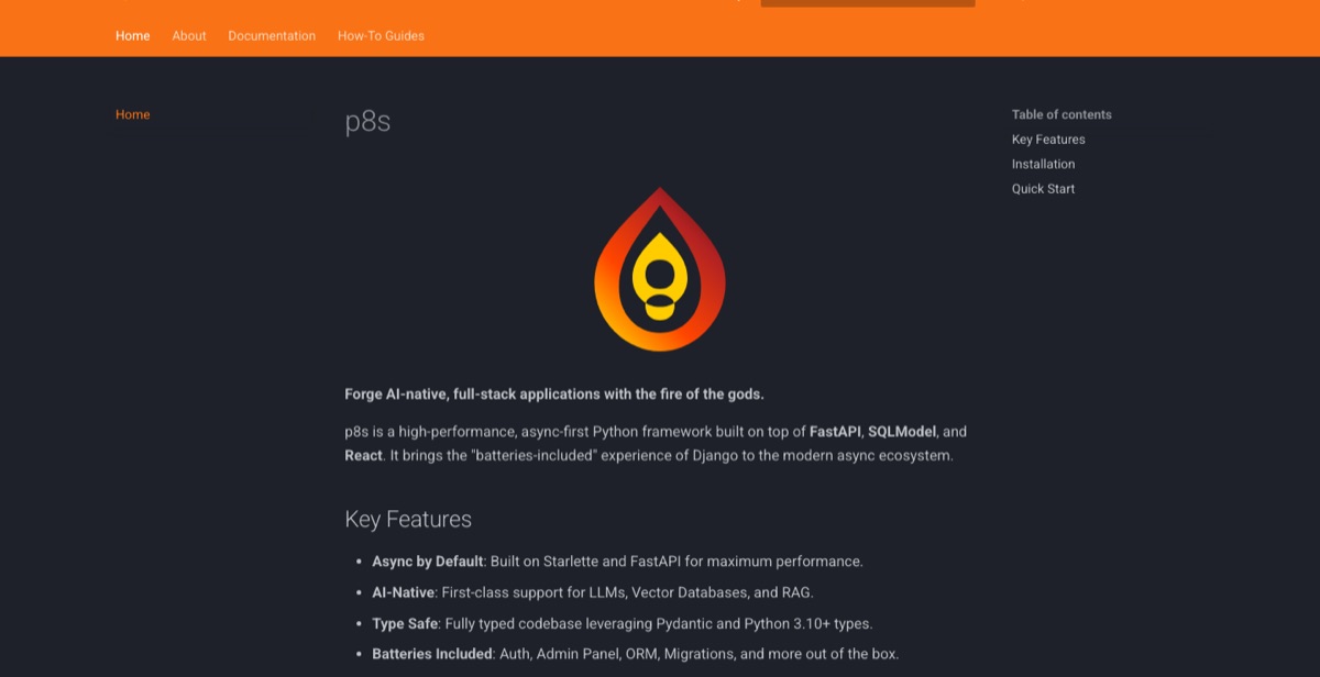 p8s documentation